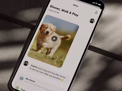 Harper — Designing a system of record for dog owners