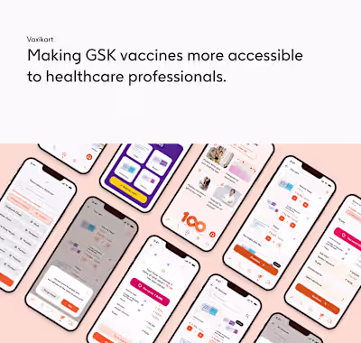 Vaxikart mobile app case study (GSK)