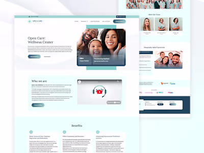 Wordpress + Elementor Website - Open Care
