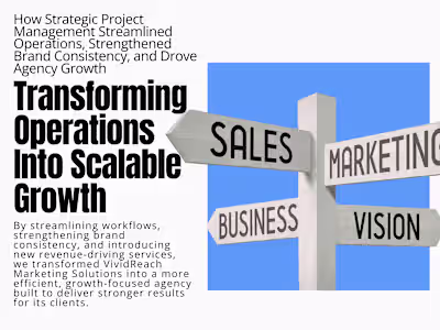 Joining VividReach Marketing Solutions as