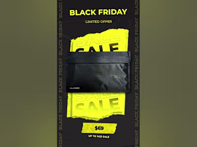 💥 Black Friday Promo – Multi-Product Sale Ad