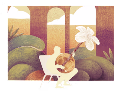 Bard of the Mango Moon - Illustrating Rabindranath Tagores Poems