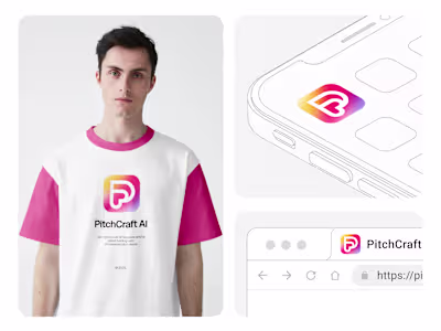 PitchCraft AI – Brand Identity