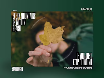 Social Media Graphics Campaign for Motivating 