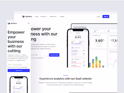 Case Study Designing a SaaS Website