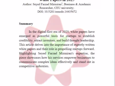 Boost Sales with Strategic White Papers