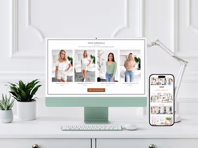 Branded Shopify  Website Design and Shopify Marketing