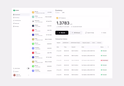 Designing a Multi-Currency Crypto Exchange for Pinex