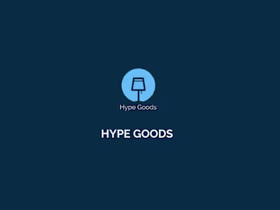 Hype Goods - Ecommerce Mobile App
