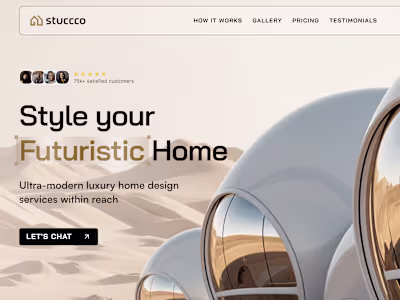 Modern Interior Design Website