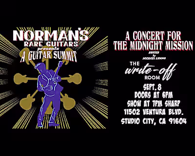 Guitar Summit Fundraiser for The Midnight Mission