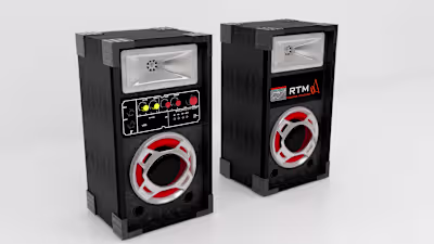Home Speaker 3D Model