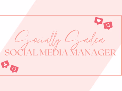 Social Media Portfolio