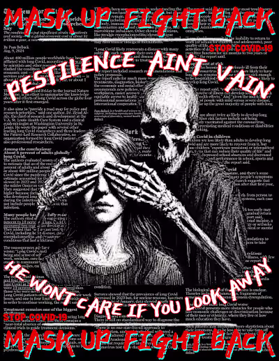 Graphic Design: Health & Wellness - COVID Awareness Flyers