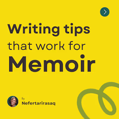 Memoir writing content :: Behance