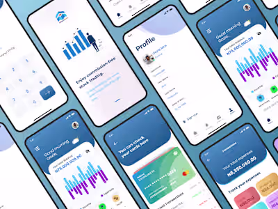 Fintech mobile app