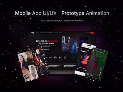 Animated Mobile App Presentation