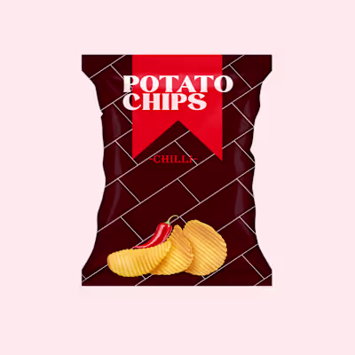 Snack Brand Mockup Design