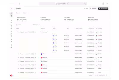 Wallet Portfolio UI