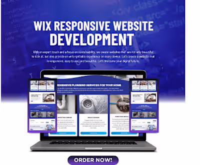 Wix Plumbing website
