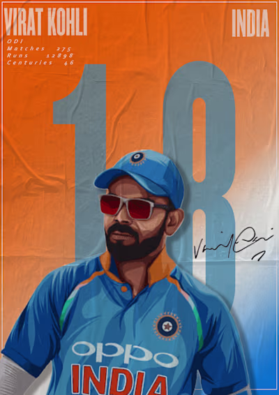 VIRAT KOHLI POSTER