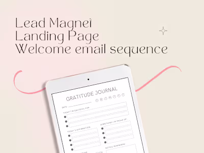 Lead Magnet, Landing Page & Email Sequence