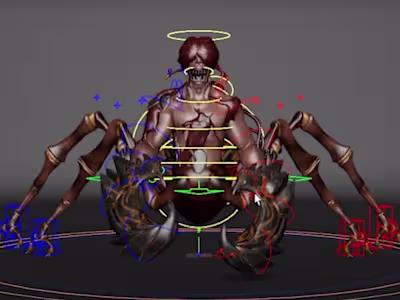 Game rigging and animation