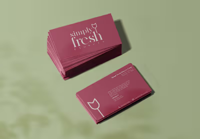 Simply Fresh - Brand Identity Design 