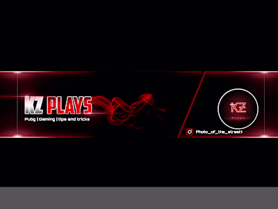 YouTube gaming channel cover photo 