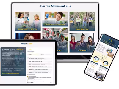 Clarifying the Message: UX Redesign for a Nonprofit Website