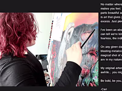 Website Copywriting for Fine Artist 