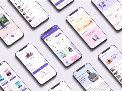 Medirelax Mobile App UI/UX Design