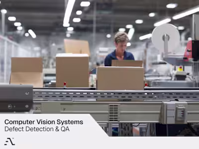Computer Vision System for Defect Detection and QA