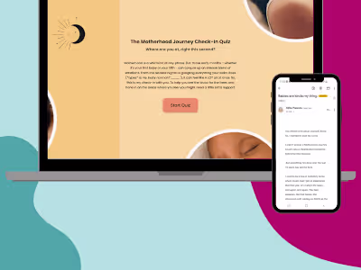Quiz lead magnet email funnel for expert service provider