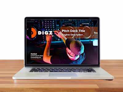 Rebrand Pitch Deck Template