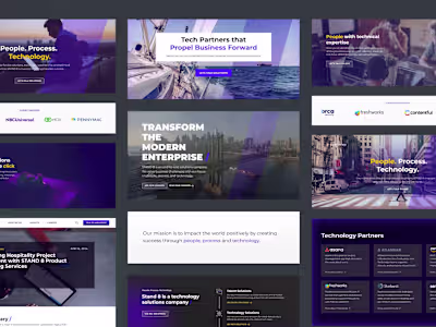 Stand 8 Marketing Site in Framer