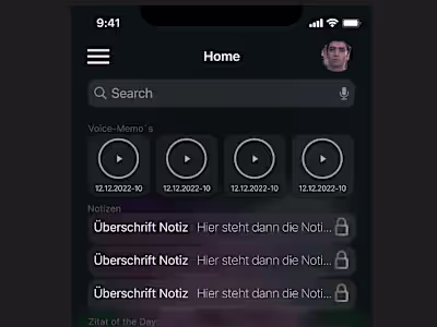Intuitive Note-Taking App: A Figma Prototype Showcase