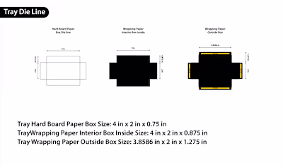 Black Magnetic Closure Box :: Behance