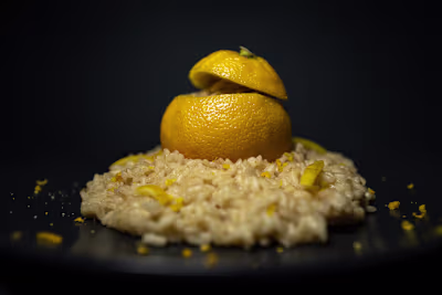 RISOTTO WITH BERGAMOTTO