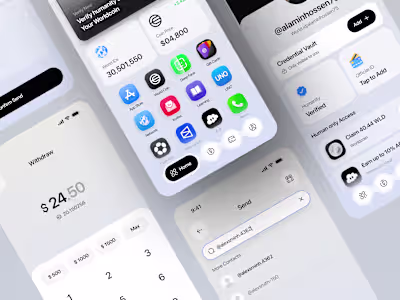 A next-generation WorldCoin Super App concept designed to br...