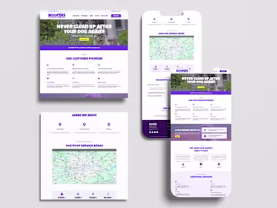 Poop Cooper Website | Cleaning Services | Elementor