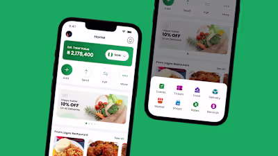 Greep Pay, a Fintech Super App - Home