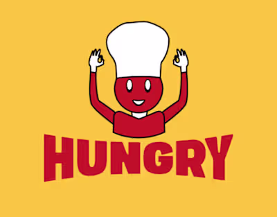 HUNGRY-Brand Identity Design.