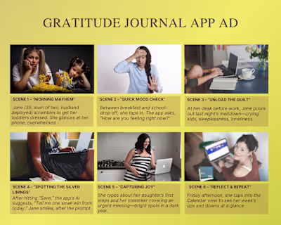 Storyboard for an App
