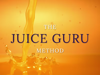 Juice Guru: Reimagining Existing Content
