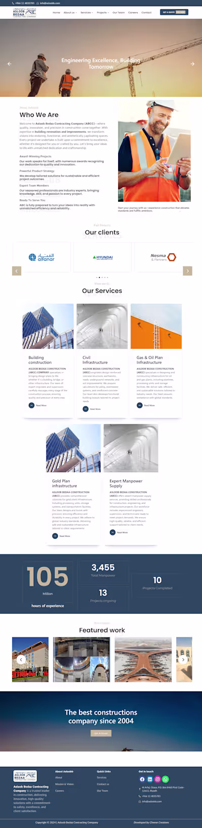 Asloob Beda Contracting Company (ABCC)