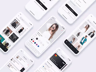 Ecommerce Mobile App UI/UX Design
