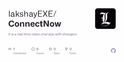 ConnectNow Real-Time Video Chat Application Development