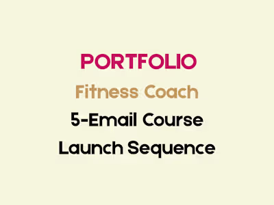 Email Marketing Campaign for LeanLife Coaching