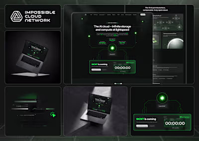 Website Redesign for Impossible Cloud Network